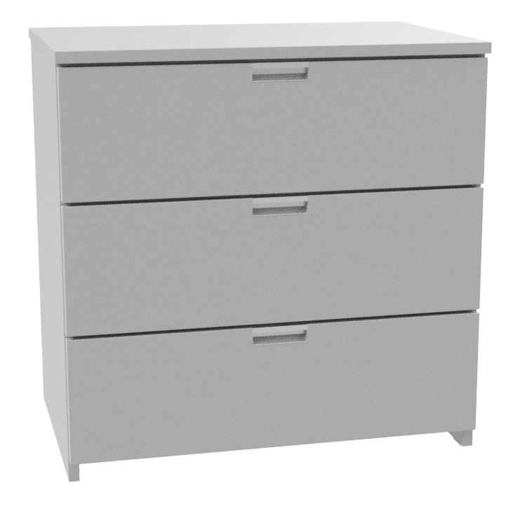 Urban 3 Drawer Chest, 36"W